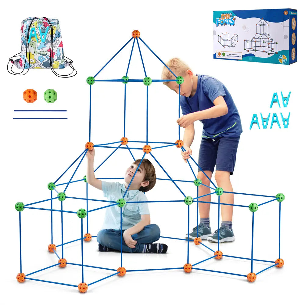 Unleash creativity with vevor tent fort building kit 120pcs set