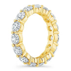 4.00 Ct Round Cut Created Moissanite Classic Eternity Band in 14k Gold Overlay - Maven Couture IncDiamond Ring