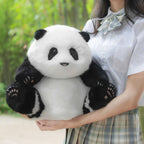 4.6lbs Panda Hehua Handcrafted Plush– Calm Companion Mindful Relax - Maven Couture IncPanda
