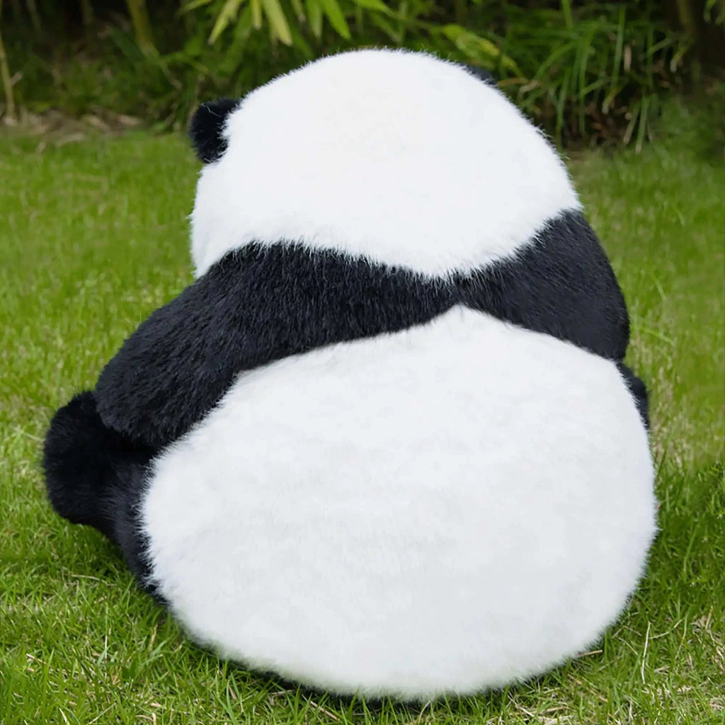4.6lbs Panda Hehua Handcrafted Plush– Calm Companion Mindful Relax - Maven Couture IncPanda