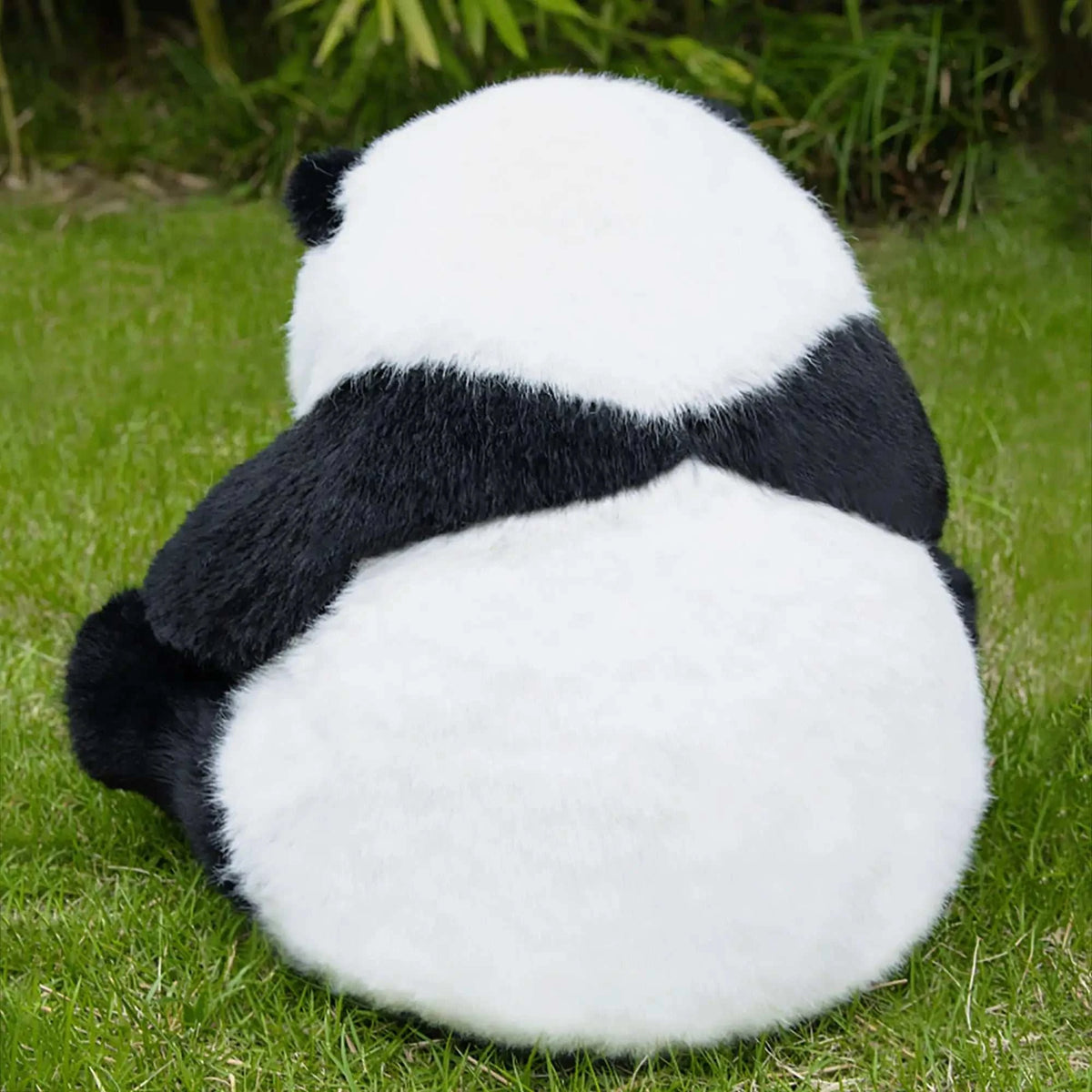4.6lbs Panda Hehua Handcrafted Plush– Calm Companion Mindful Relax - Maven Couture IncPanda