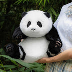 4.6lbs Panda Hehua Handcrafted Plush– Calm Companion Mindful Relax - Maven Couture IncPanda