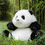 4.6lbs Panda Hehua Handcrafted Plush– Calm Companion Mindful Relax - Maven Couture IncPanda