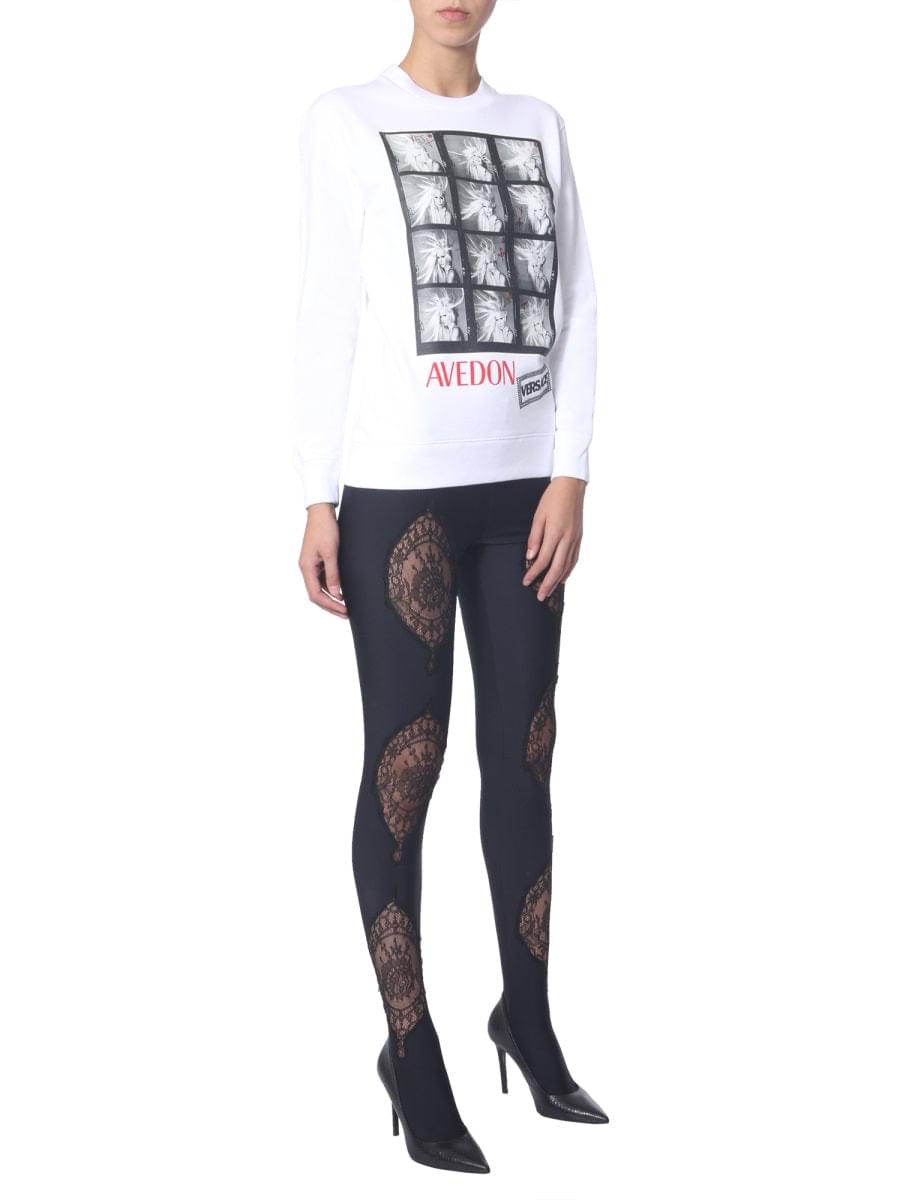 Versace Women Crew Neck Sweatshirt - Maven Couture IncTops / Sweaters & Pullovers