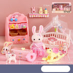 Bunny dollhouse room and scene playset — product image 4