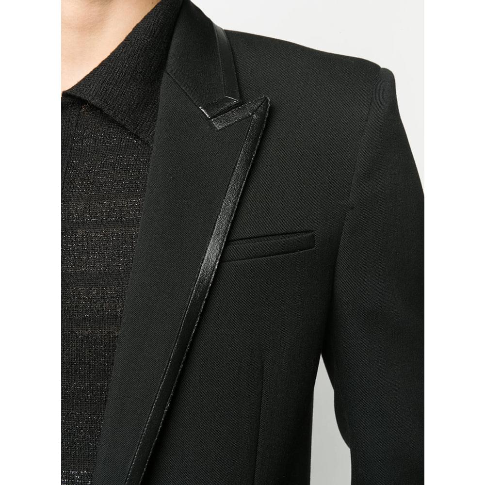 Saint Laurent Black Jackets - Blazers Men - Maven Couture IncOuterwear / Jackets