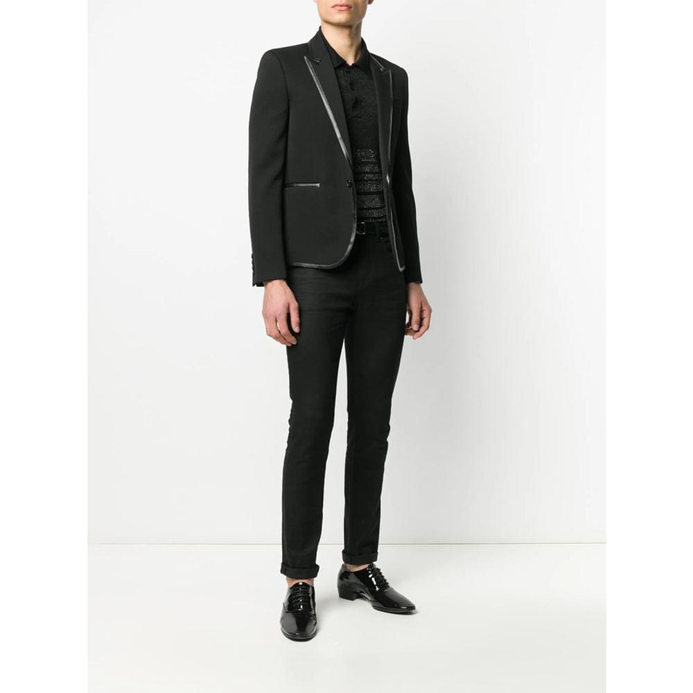 Saint Laurent Black Jackets - Blazers Men - Maven Couture IncOuterwear / Jackets