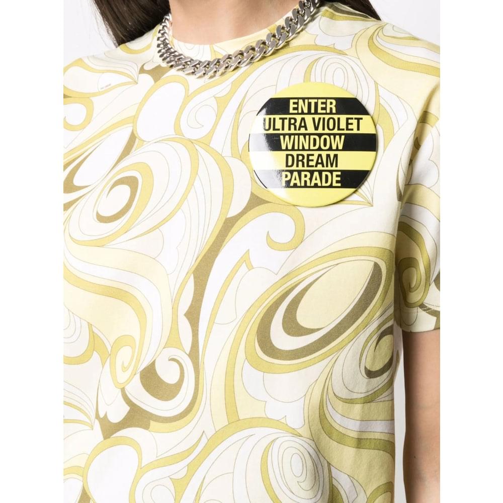 Raf Simons Yellow Tops - T-Shirts & Jerseys Women - Maven Couture IncTops / Tee Shirts