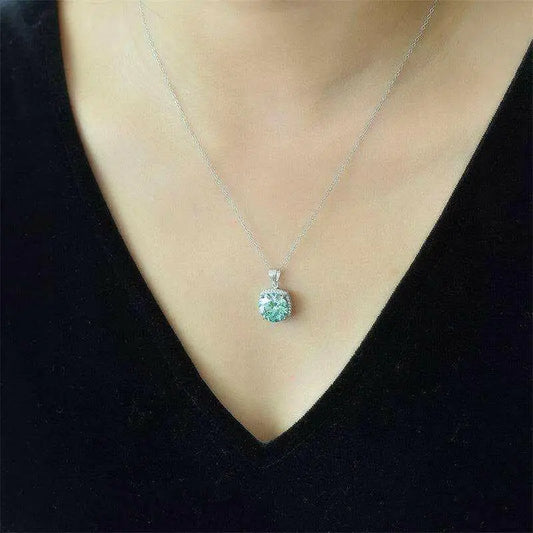 Exquisite 5 carat moissanite pendant for luxury fashion and exclusive jewelry $176 1-piece experience the allure