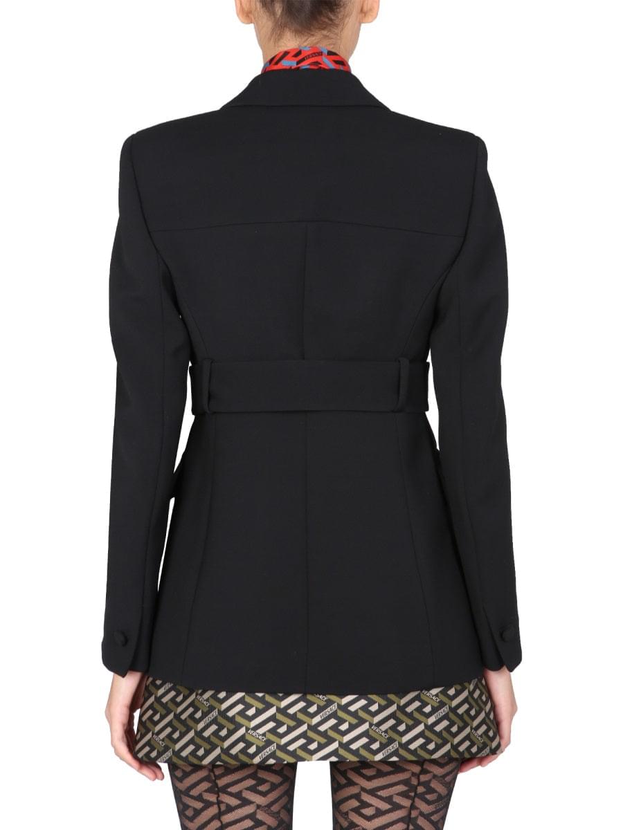 Versace Women Jacket With Medusa Button - Maven Couture IncOuterwear / Jackets