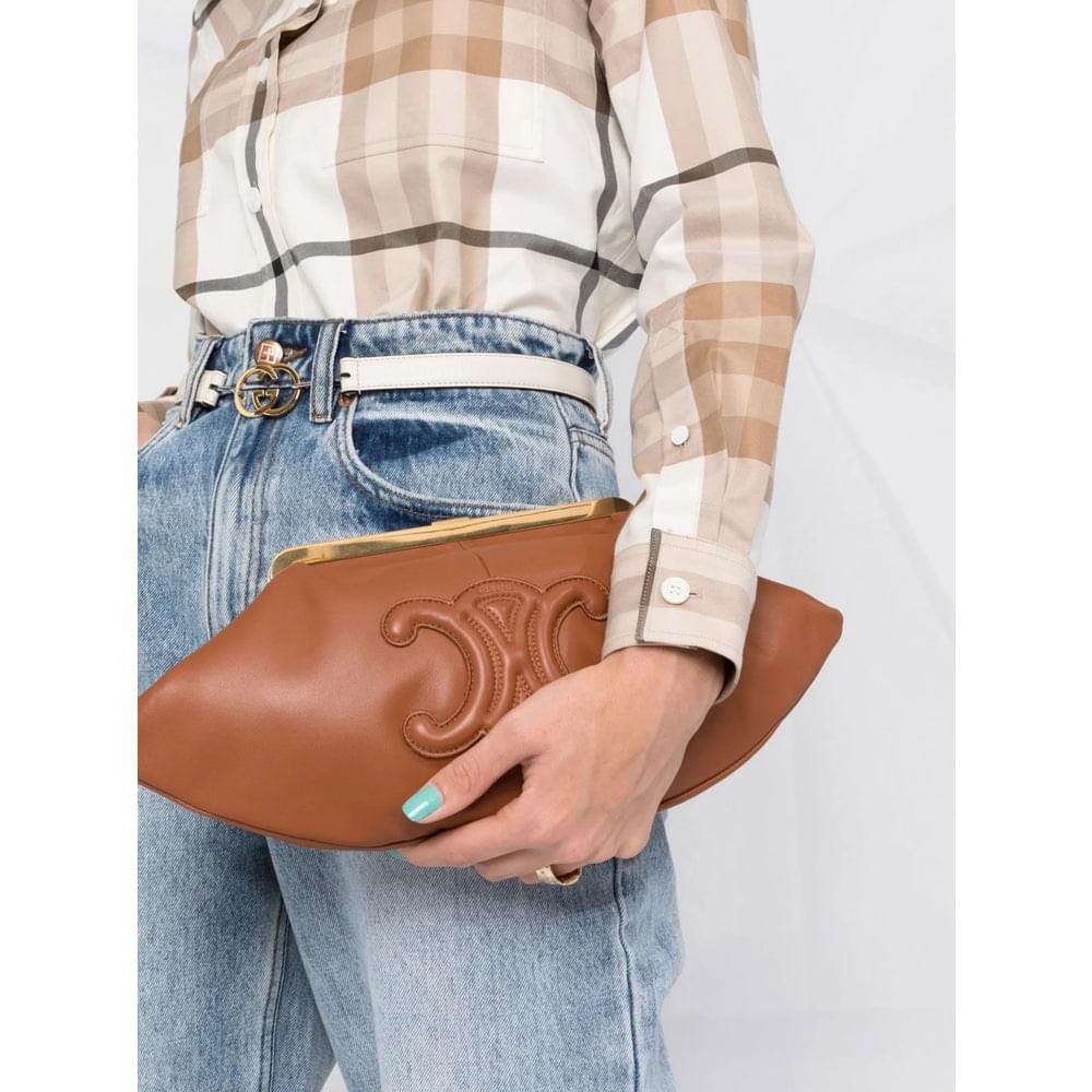 Celine Brown Clutch Bags Women Women - Maven Couture IncHandbags / Clutches