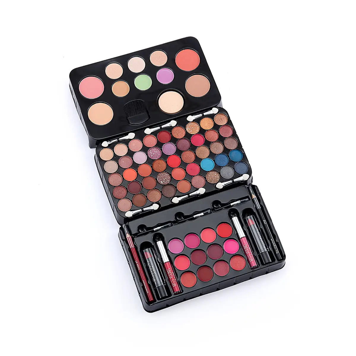 Elevate your look with luxurious eyeshadow palette and lipset set