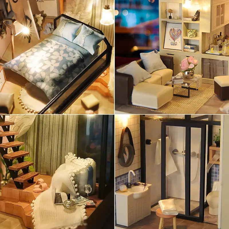 Mini diy play house for luxury imaginations and endless creativity