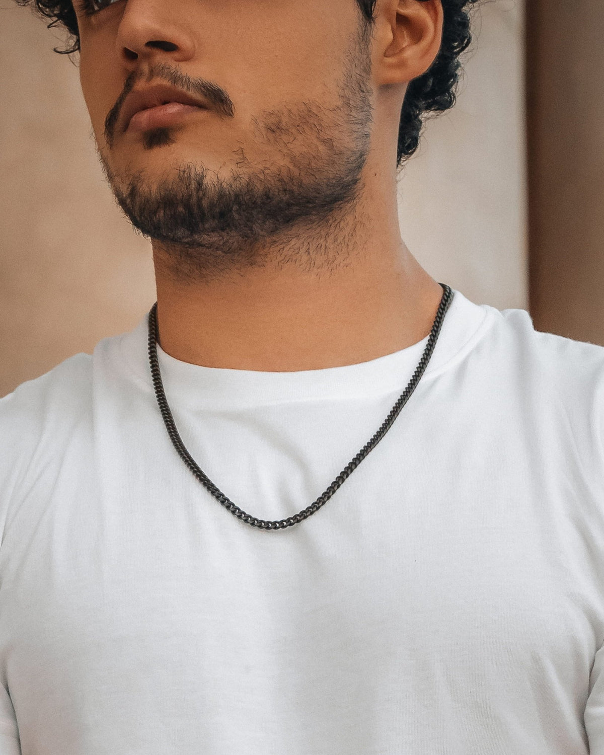 Black Cuban Link Chain (5mm) - Maven Couture IncNecklace