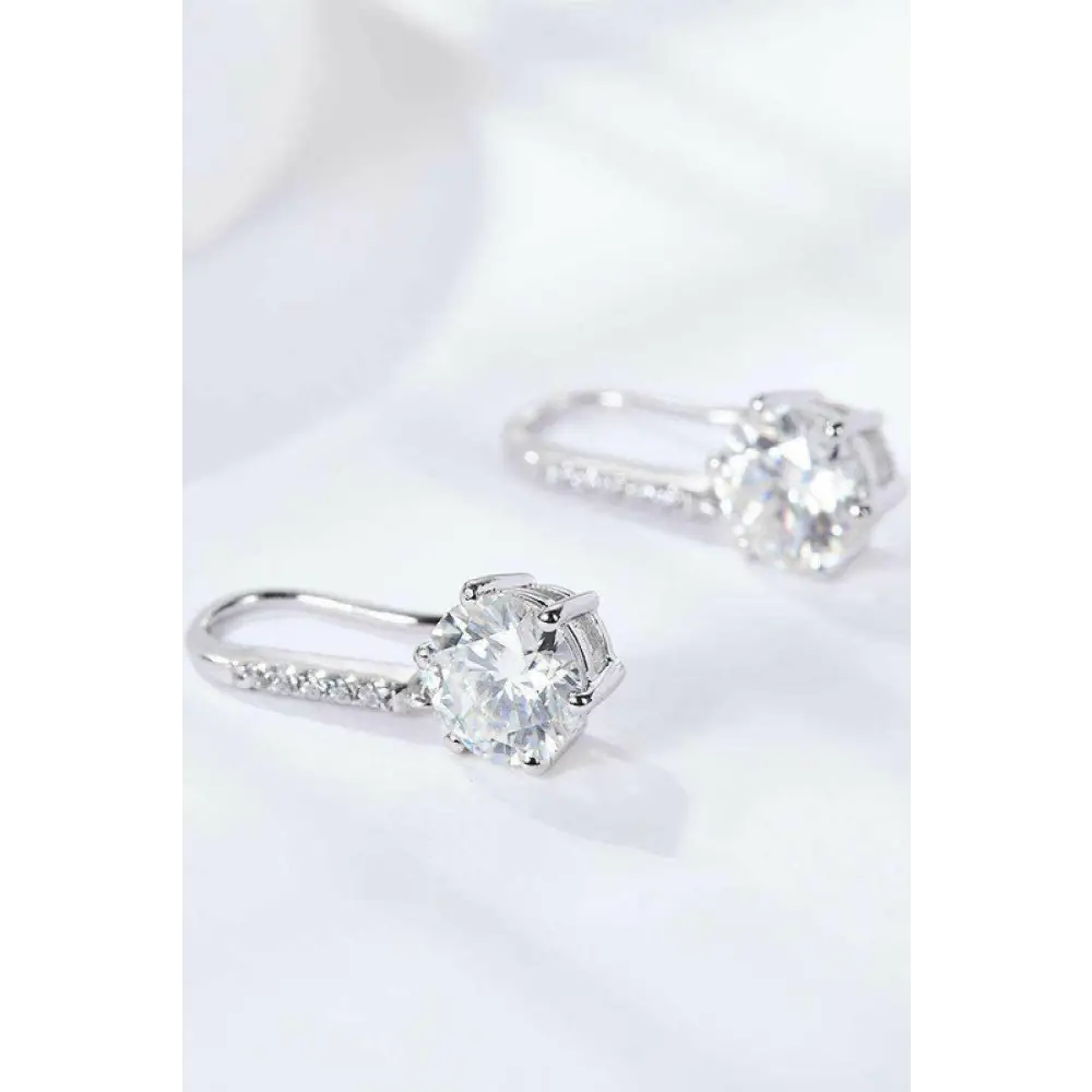 Elegant moissanite drop earrings for exclusive jewelry and accessories $124 indulge in the exquisite charm