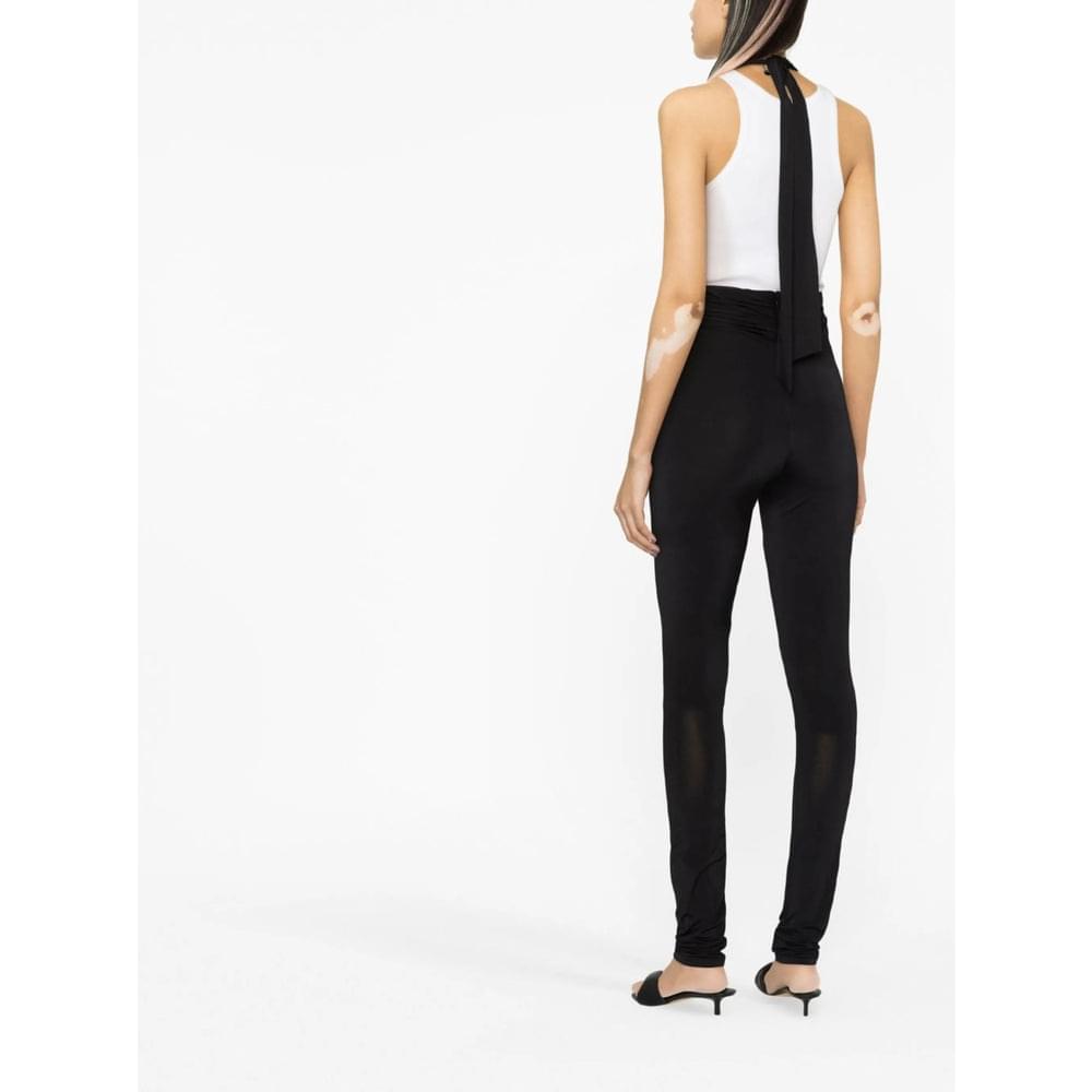 The Attico Black Trousers - High-Waisted Trousers Women Women - Maven Couture IncBottoms / Pants