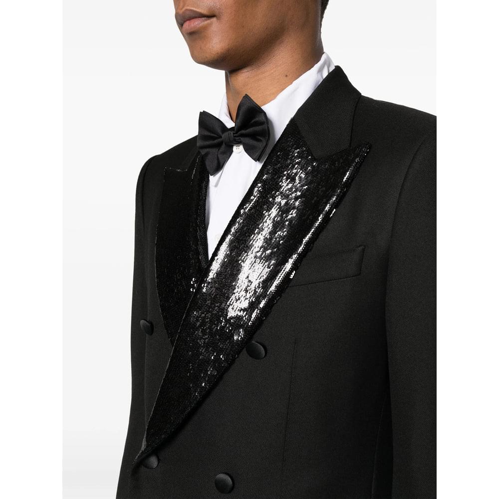 Dolce & Gabbana Black Jackets - Blazers Men - Maven Couture IncOuterwear / Jackets