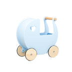 Wooden doll stroller for pretend play — product image 6