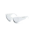 Balenciaga Silver Sunglasses Women Women