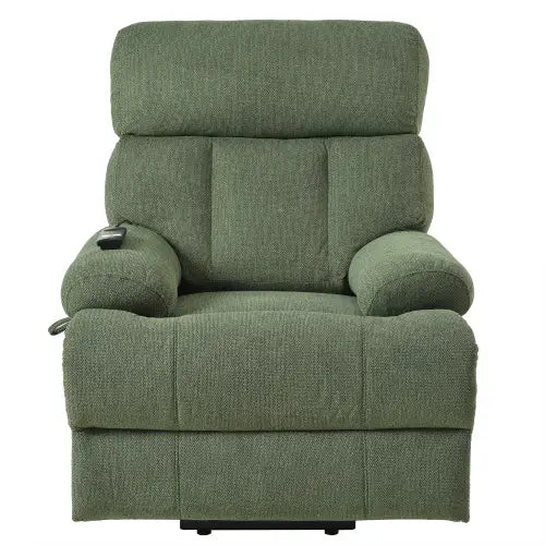 Experience luxury with the oversized power lift recliner chair