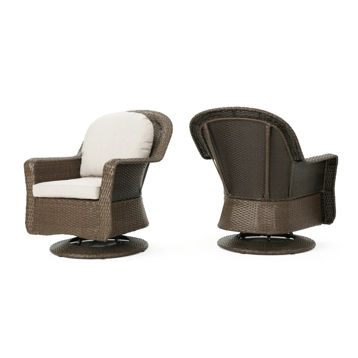 Elevate your space with liam swivel club chair set of 2 at maven couture