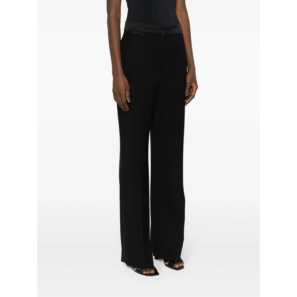 Casablanca Black Trousers - Straight Trousers Women - Maven Couture IncBottoms / Pants