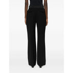 Casablanca Black Trousers - Straight Trousers Women - Maven Couture IncBottoms / Pants