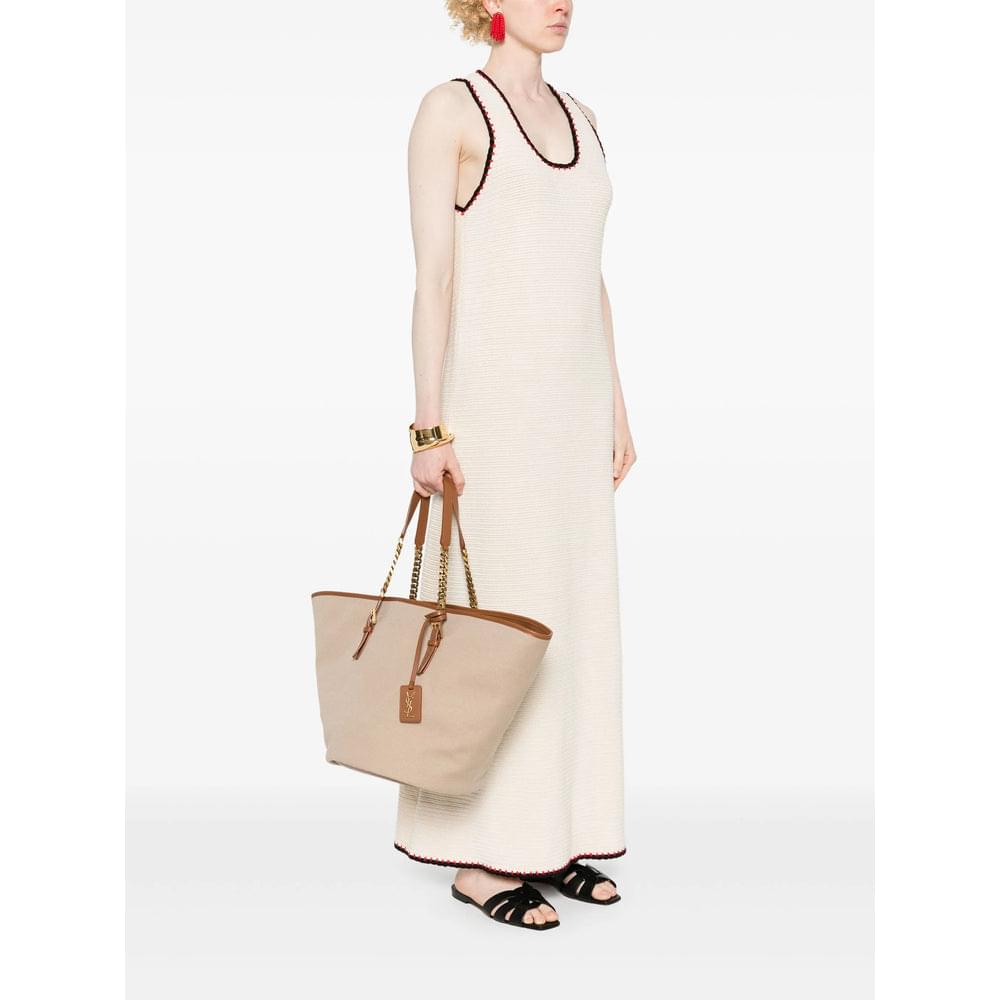 Saint Laurent Neutrals Tote Bags Women - Maven Couture IncHandbags / Totes