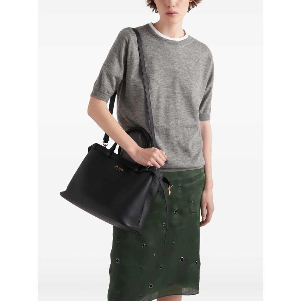 Prada Black Tote Bags Women Women