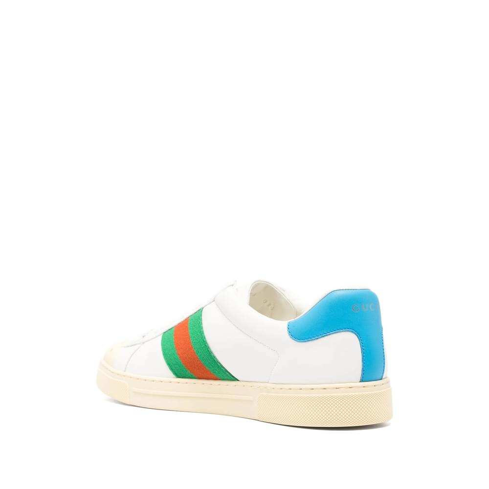 Gucci White Trainers - Low-Tops Men Men - Maven Couture IncShoes / Athletic