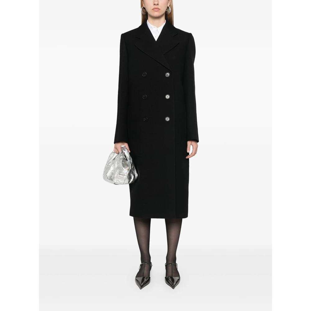 Prada Black Coats - Double Breasted & Peacoats Women Women - Maven Couture IncOuterwear / Coats