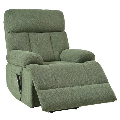 Experience luxury with the oversized power lift recliner chair