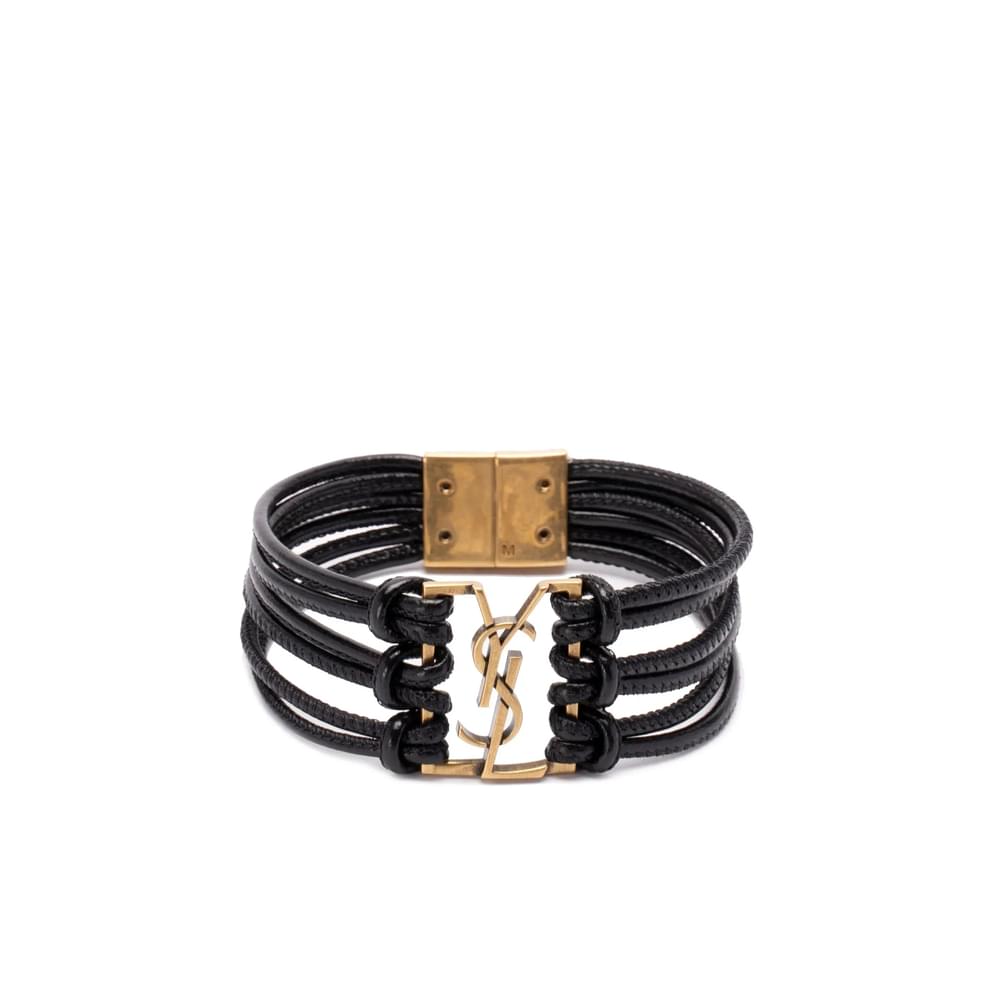 Saint Laurent Gold Bracelets Women