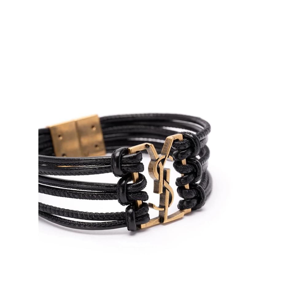 Saint Laurent Gold Bracelets Women