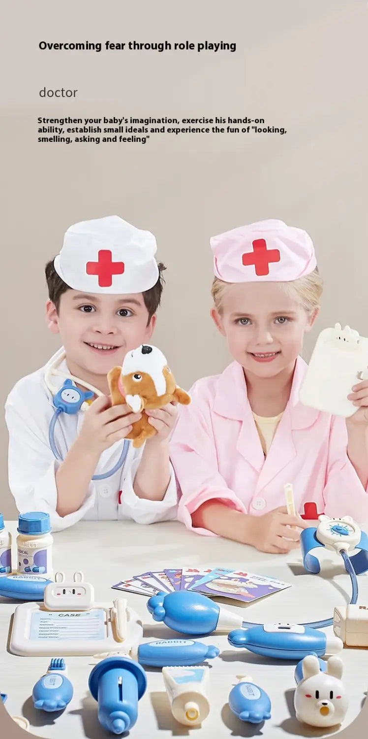 Das Arzt-Spielhaus-Set für Kinder regt die Fantasie beim Spielen im Gesundheitswesen an