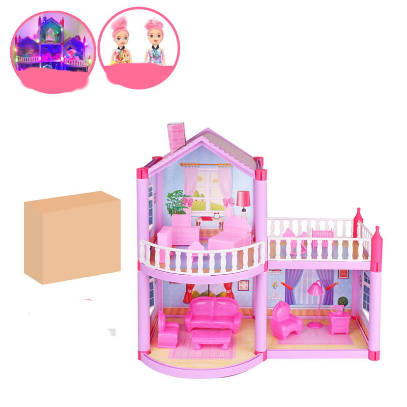 Luxurious princess castle villa doll house for imaginative play