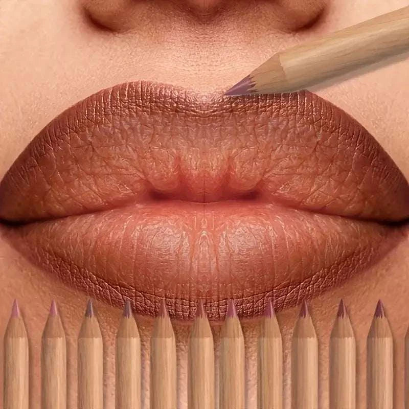 6pcs Velvet Matte Lip Liner Set - Long-Lasting Versatile Shades Longlasting Lip Makeup Berry, Brown, Pink Lip Pencil