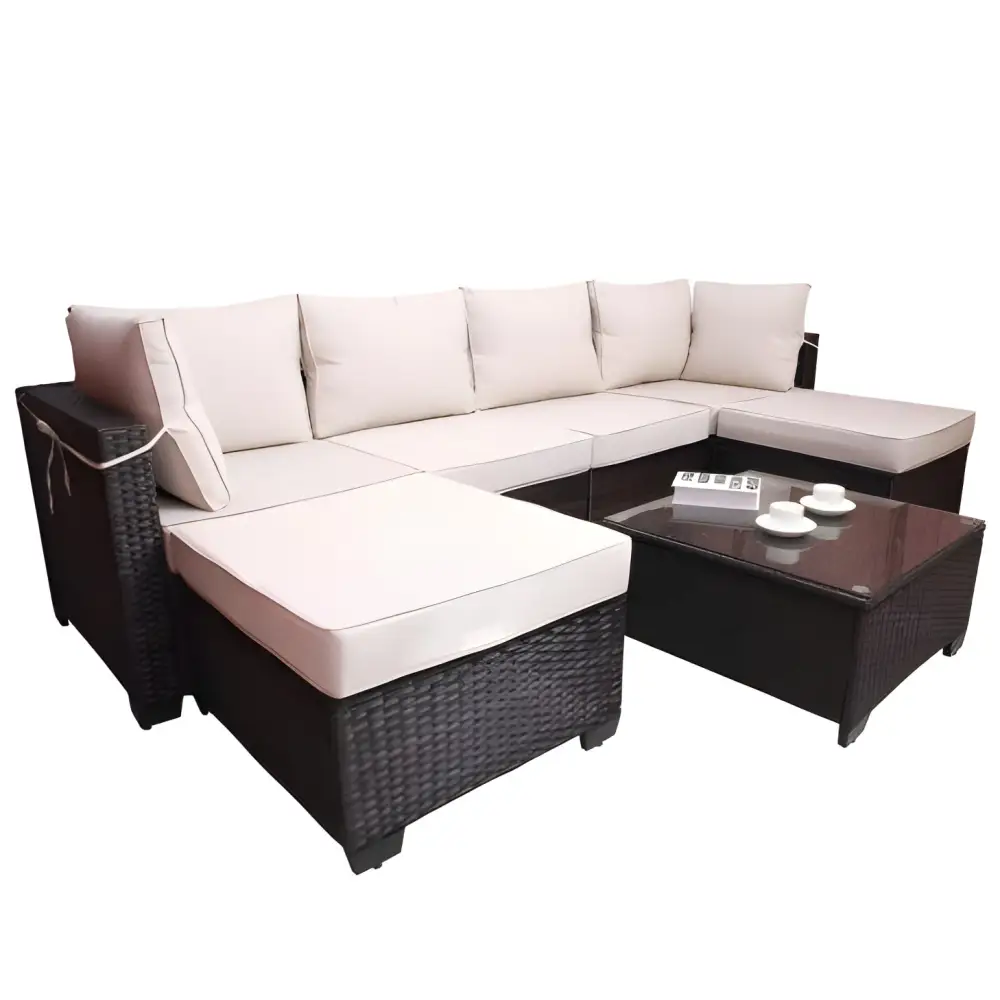 Elevate your outdoors with the luxurious 7-piece patio furniture set $899 specification product information item