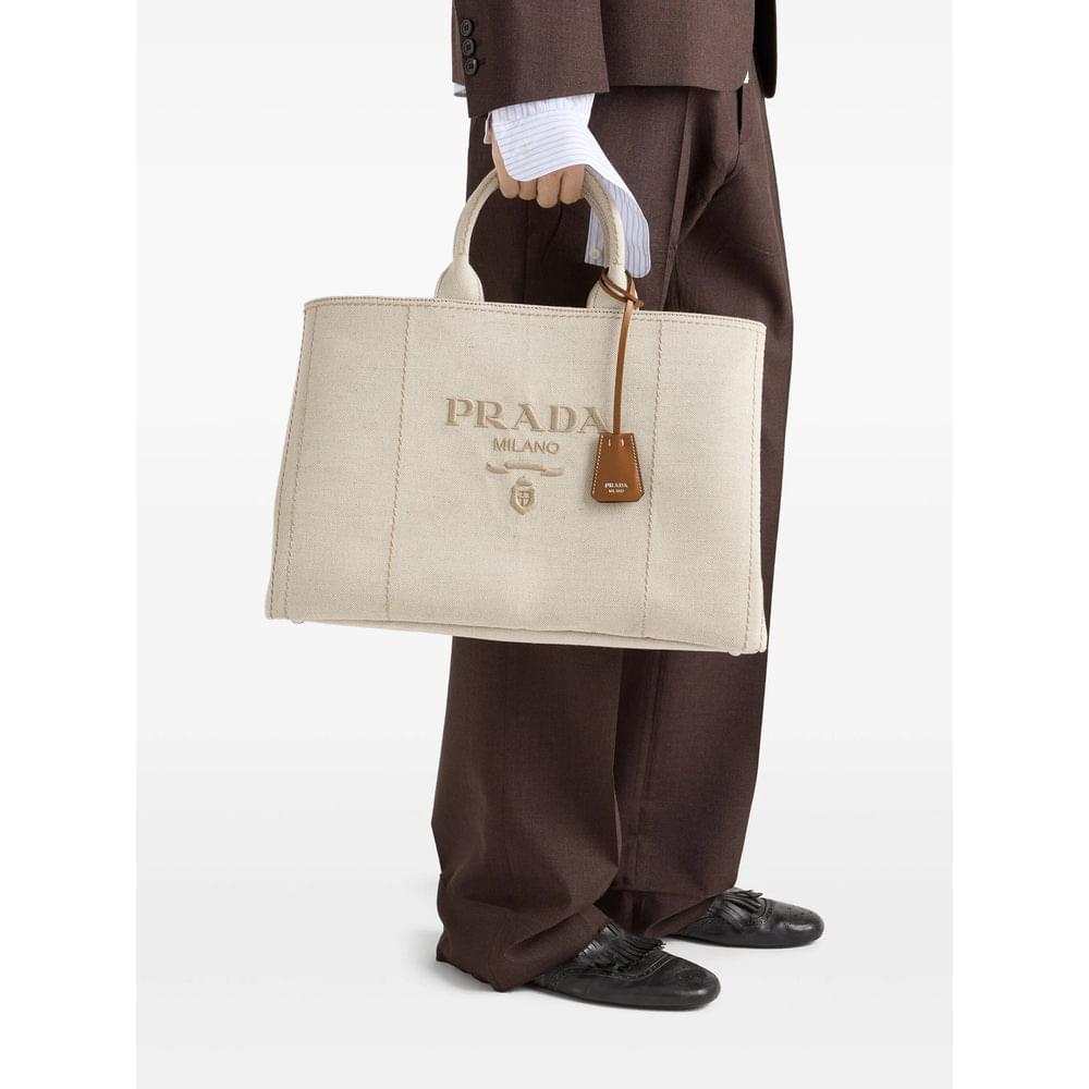 Prada Neutrals Tote Bags Men - Maven Couture IncHandbags / Totes