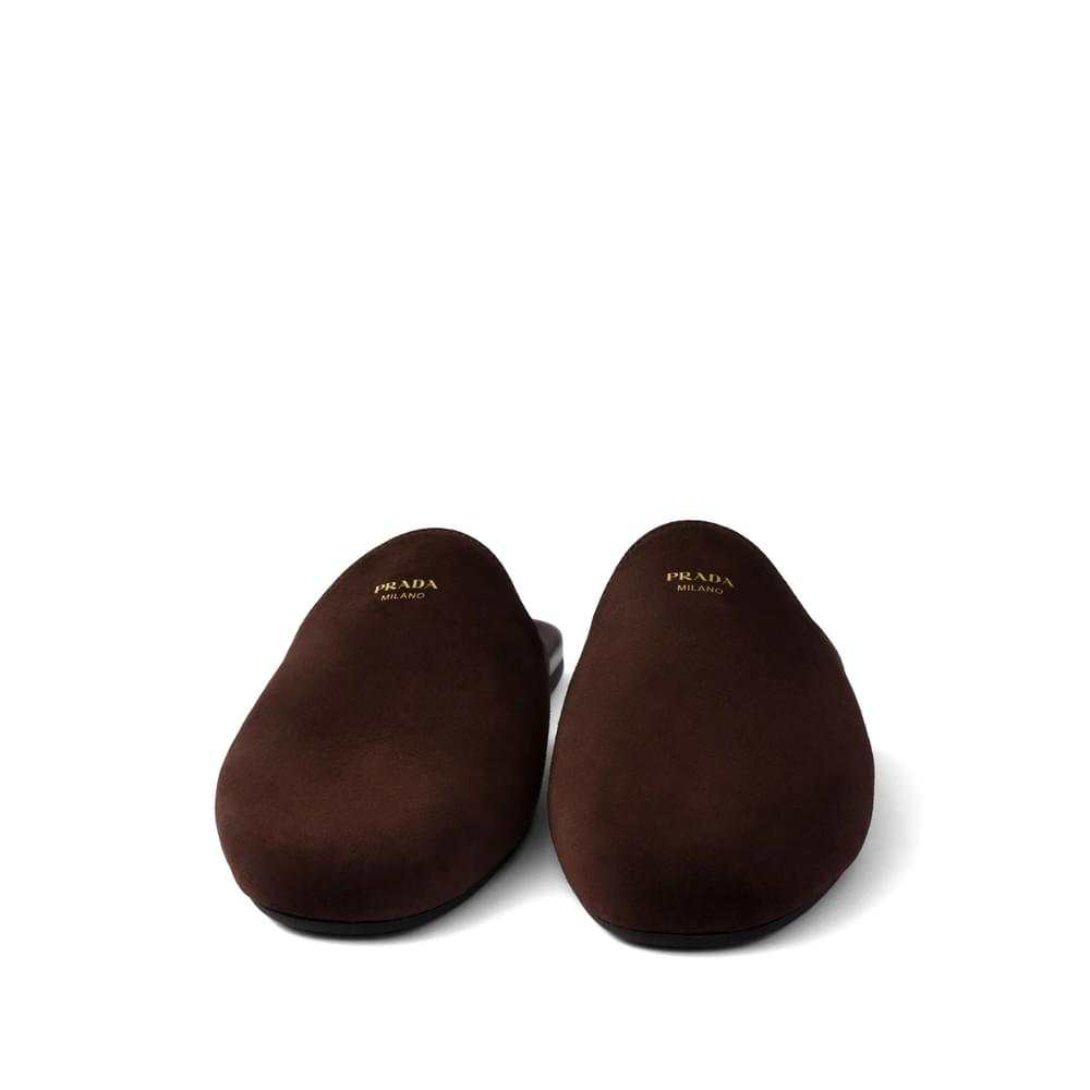Prada Brown Slippers Women - Maven Couture IncShoes / Sandals