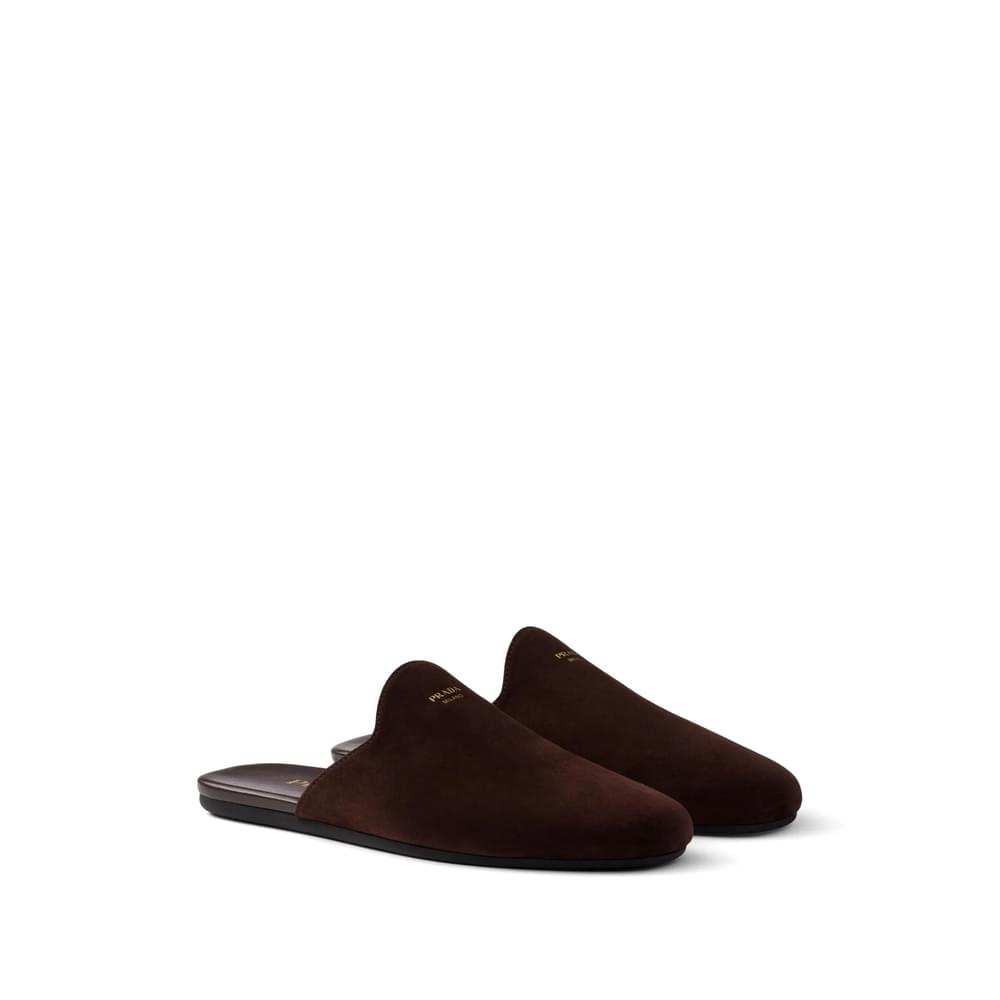 Prada Brown Slippers Women - Maven Couture IncShoes / Sandals