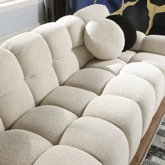 Elevate your space with timeless luxury boucle furniture for chic living