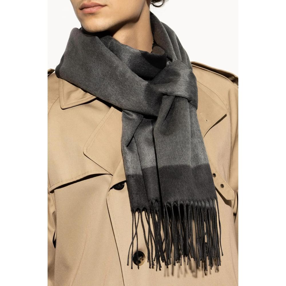 Saint Laurent Grey Scarves Men - Maven Couture IncAccessories / Scarves & Wraps