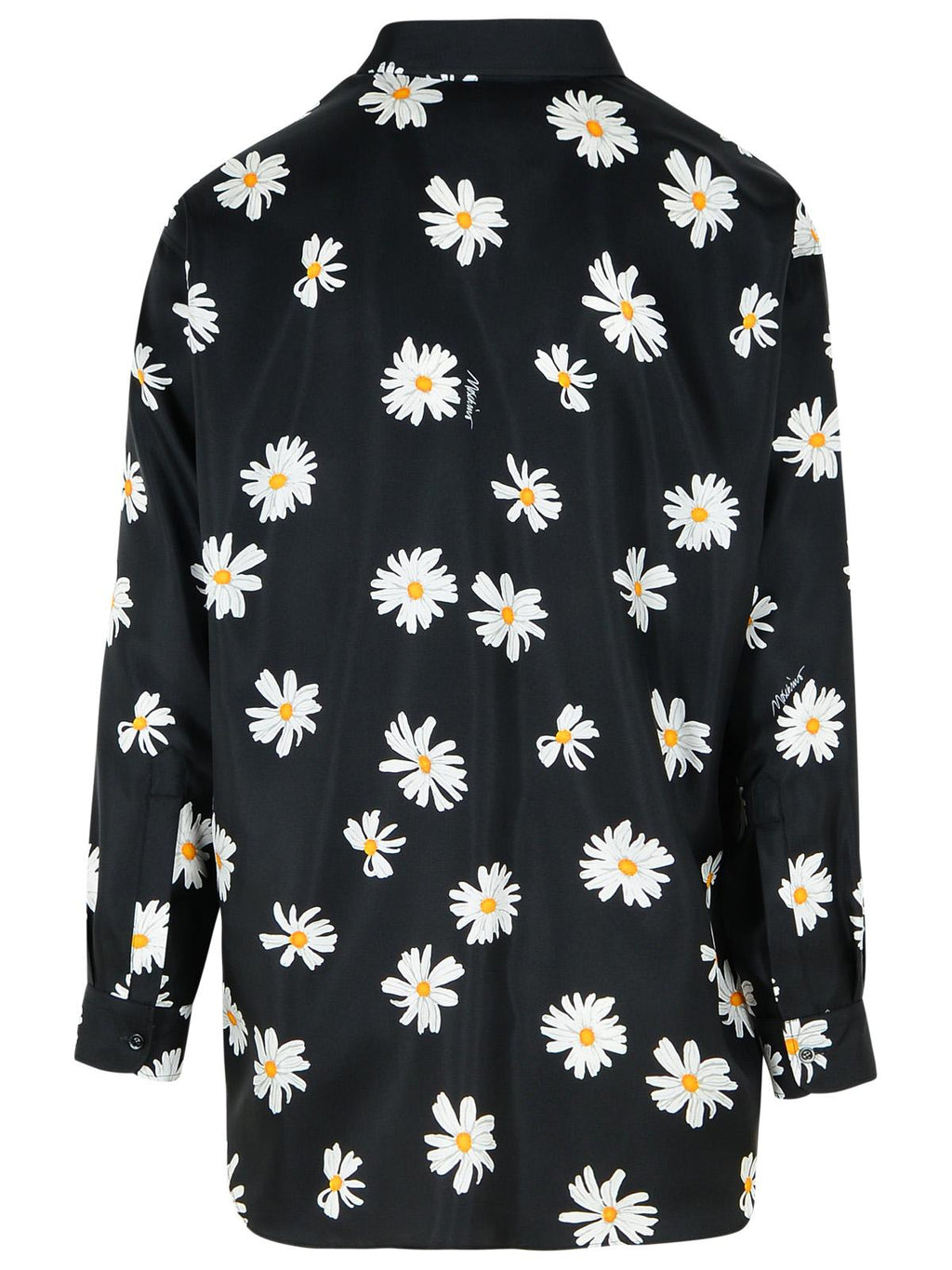 Moschino Black Silk Shirt Men - Maven Couture IncTops / Blouses