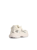 Versace 'Mercury' White Leather Blend Sneakers Men - Maven Couture IncShoes / Athletic