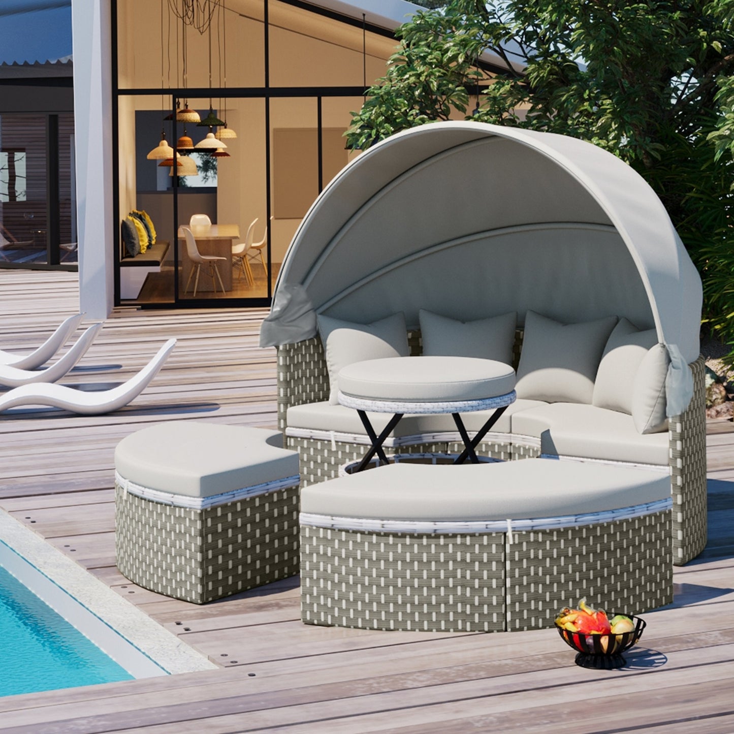 Rattan Daybed