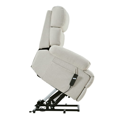 Experience luxury with the oversized power lift recliner chair