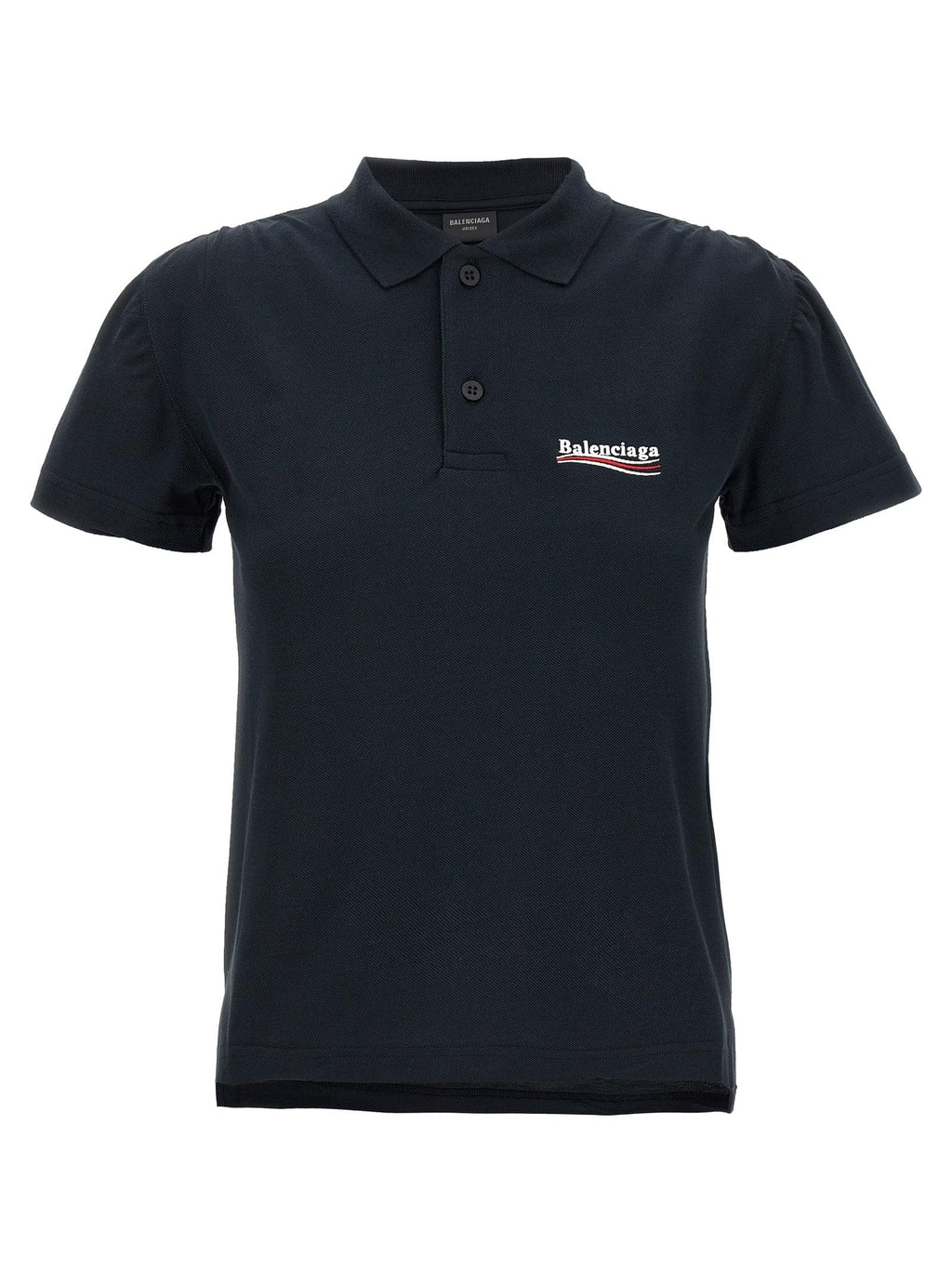 Balenciaga Women Balenciaga Women Logo Embroidery Polo Shirt - Maven Couture IncTops / Tee Shirts