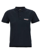 Balenciaga Women Balenciaga Women Logo Embroidery Polo Shirt - Maven Couture IncTops / Tee Shirts