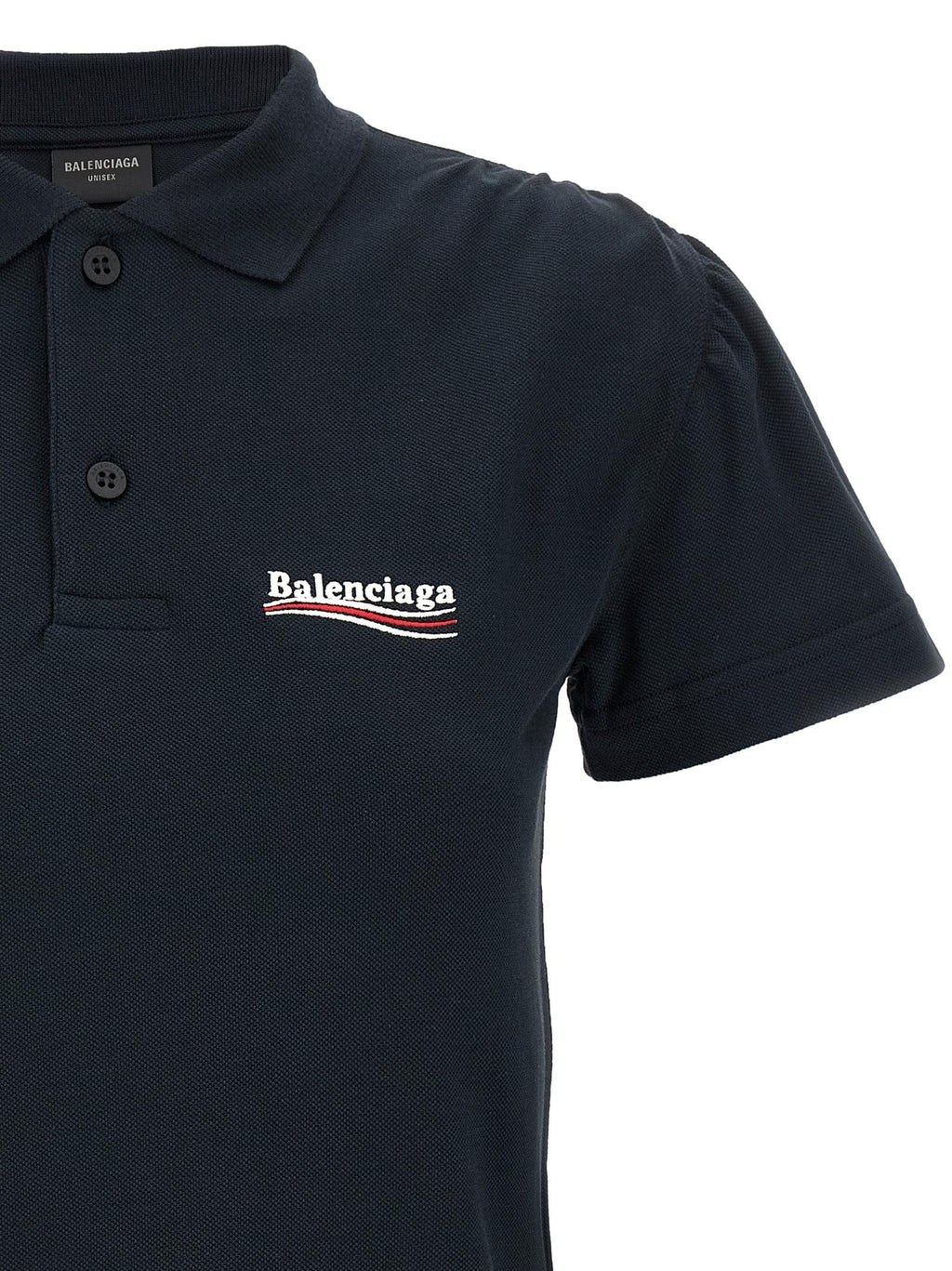 Balenciaga Women Balenciaga Women Logo Embroidery Polo Shirt - Maven Couture IncTops / Tee Shirts